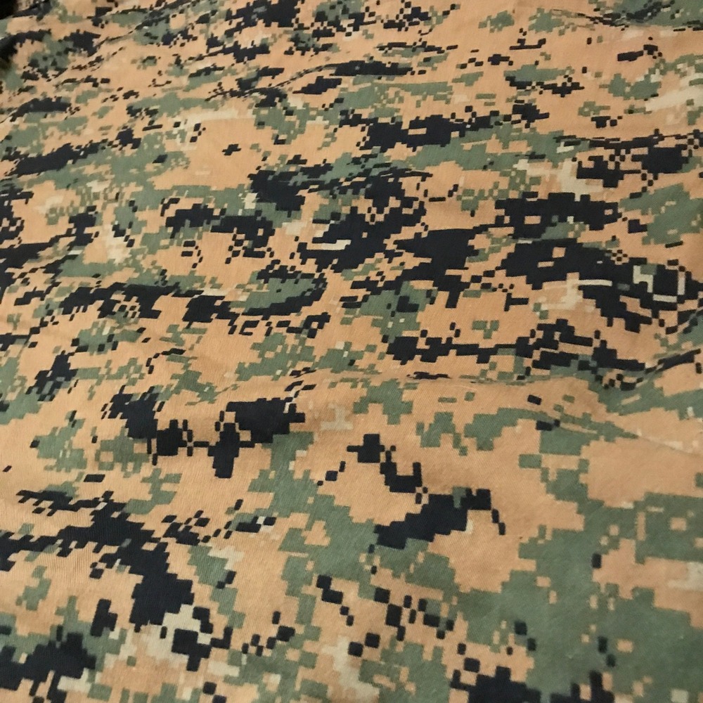 Short Bark Industries USMC MARPAT Woodland Digital Camo Combat Jacket M-L - Picture 4 of 6